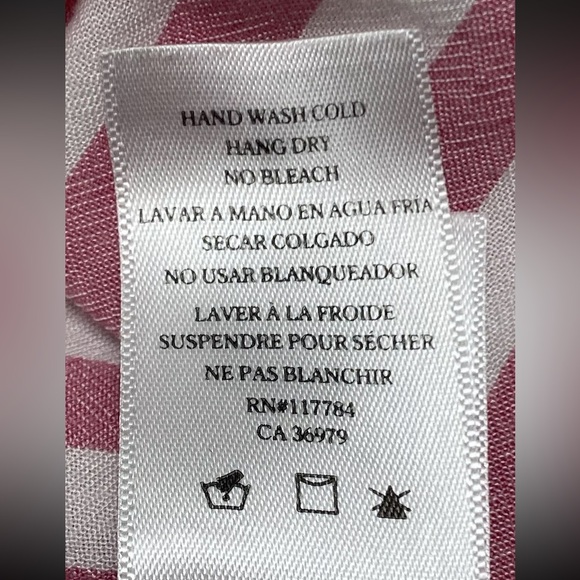 RAILS Valerie Garnet White SHIRT Girls Size 12 Long Sleeve Button Down Tie Top - Picture 8 of 8